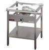 Taboret podgrzewczy gazowy z bl. nierdz. Kromet 000.TG-1H