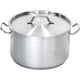 HIGH STOCKPOT WITH LID   98,2 l