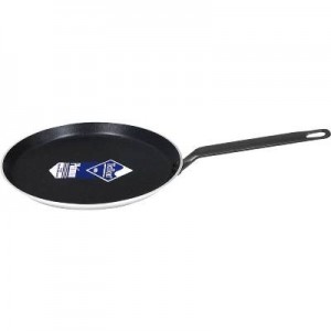 ALUMINIUM FRYPAN FOR CREPES WITH TEFLON COATING Ø 254 / 220mm